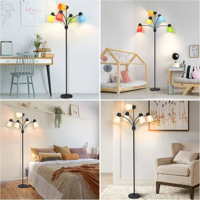 FOLKSMATE Medusa Multi Head Floor Lamp - Image 6