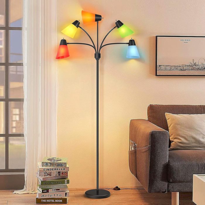FOLKSMATE Medusa Multi Head Floor Lamp - Image 8