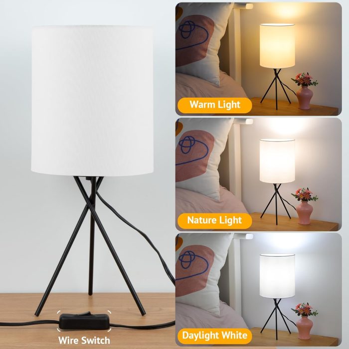 FOLKSMATE Bedside Table Lamp - Image 6